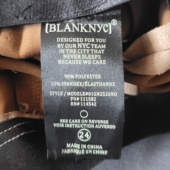 BLANK NYC Faux Suede Pants, Size 24 - Picture 10 of 11